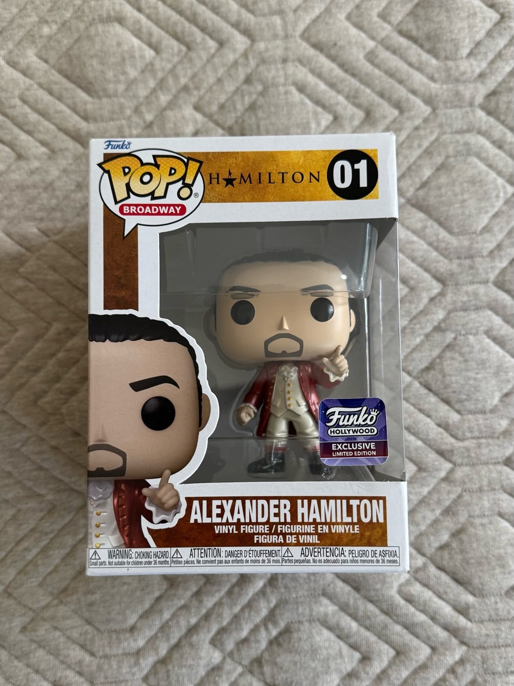 Funko Pop Broadway Alexander Hamilton Vinyl Collectible Figure